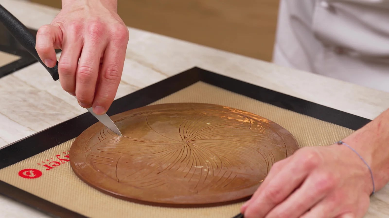 Cyrille Van Der Stuyft — Réussir la frangipane, le montage, les finitions et la cuisson