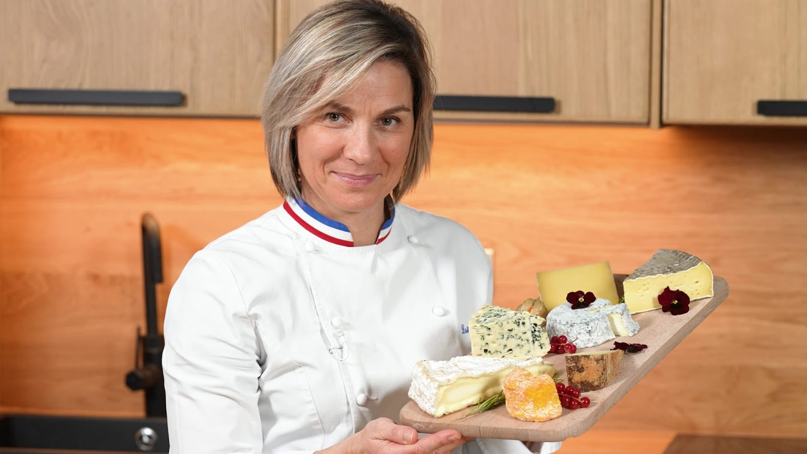 Portrait horizontal de chef importé