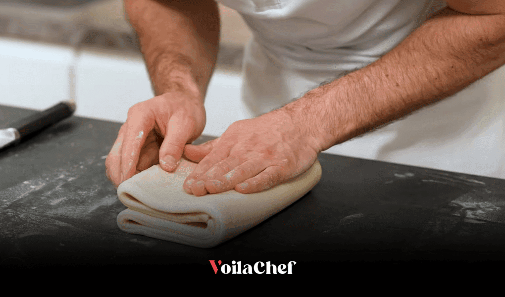 Feuilletage pour croissant