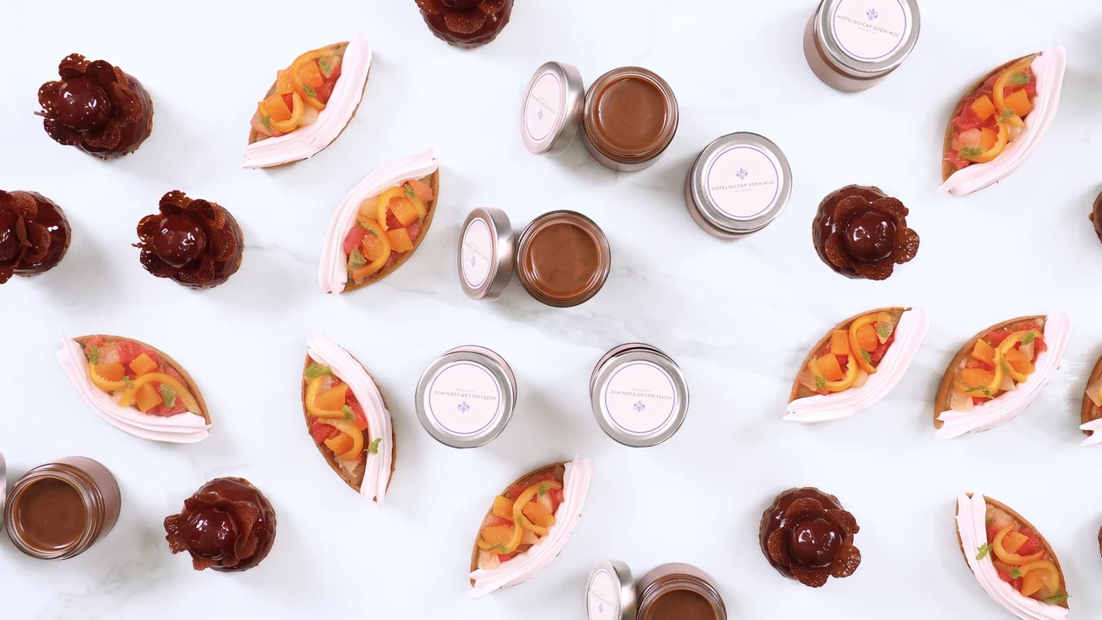 An assortment of VoilaChef pastry creations