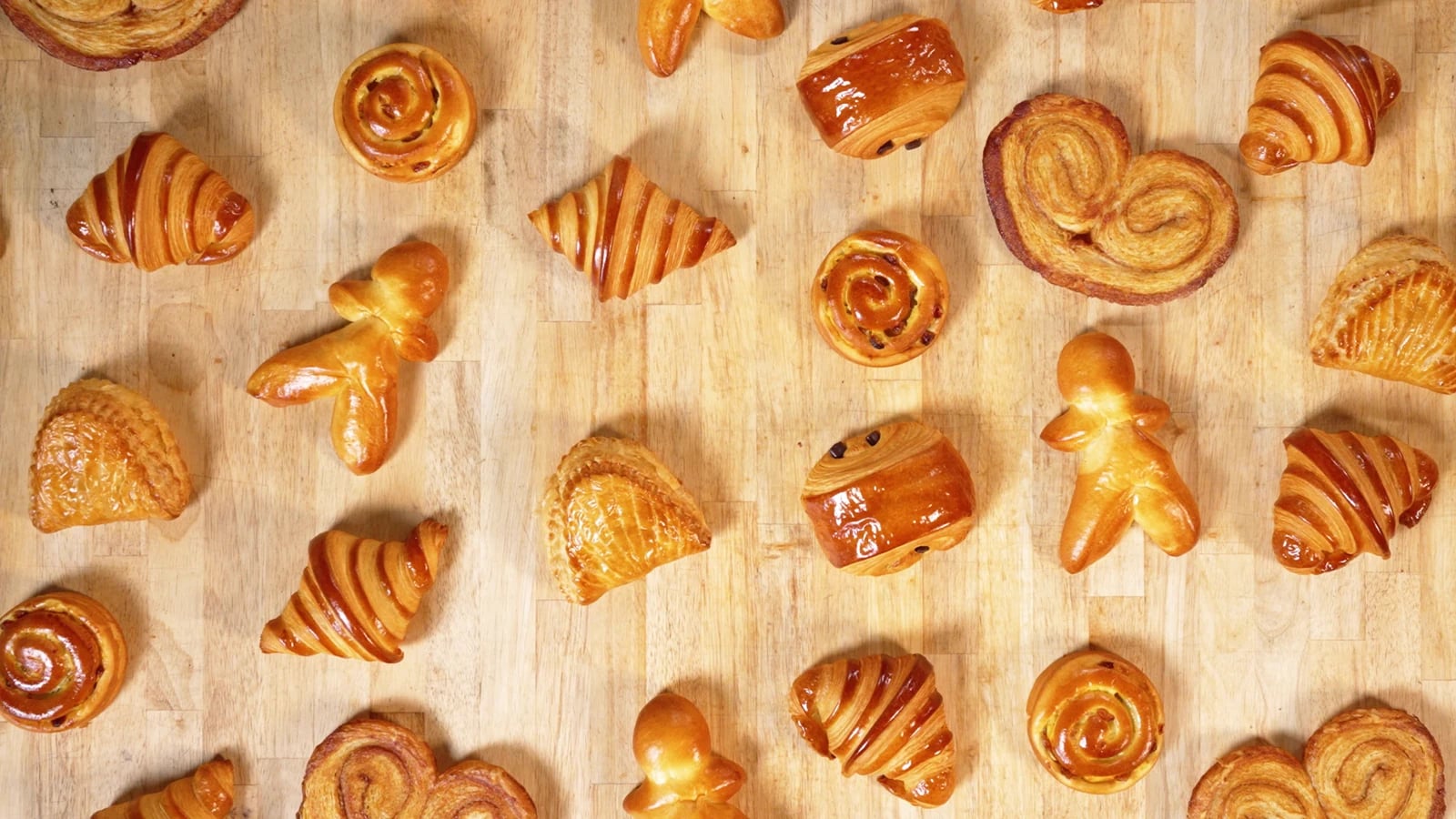 Croissants, pains au chocolat and other viennoiseries